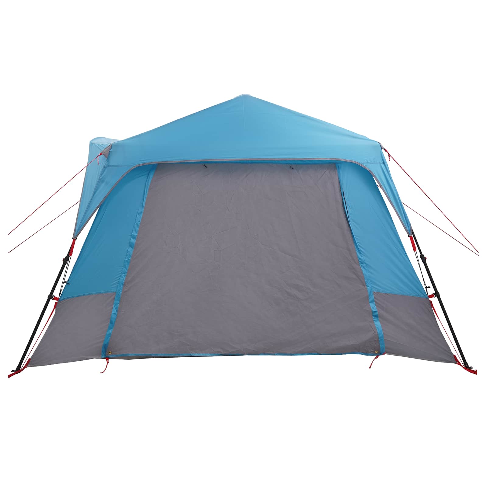 vidaXL Instant Tent 8-Person Blue 185T Polyester with PU Coating 6