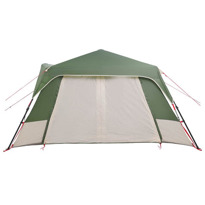 vidaXL Instant Tent 10-Person Green 185T Polyester with PU Coating 6
