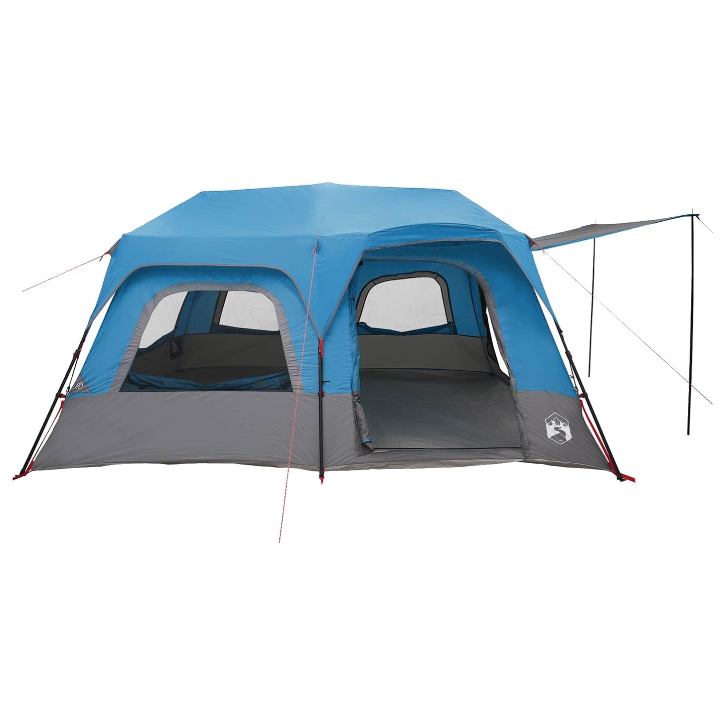 vidaXL Instant Tent 10-Person Blue 185T Polyester with PU Coating 4