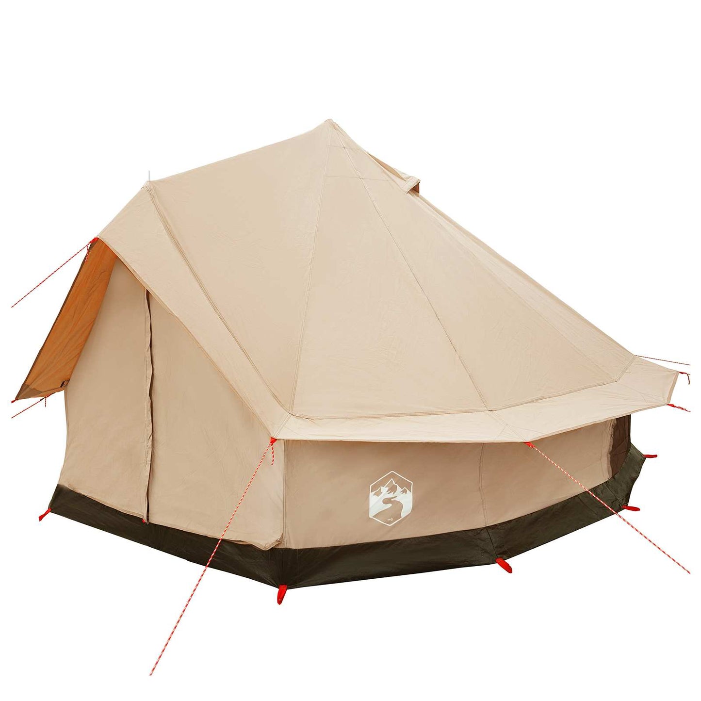 vidaXL Family Tent Cream 8-Person Polycotton 3