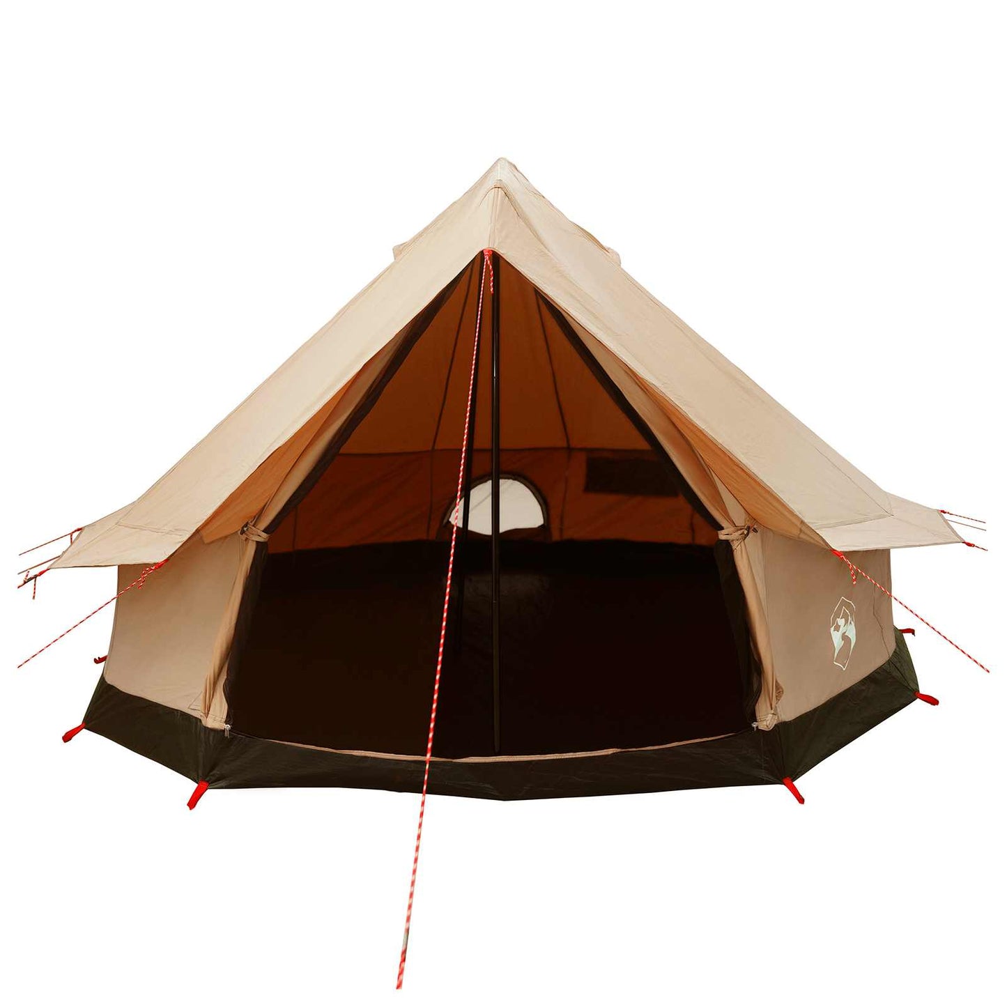 vidaXL Family Tent Cream 8-Person Polycotton 4
