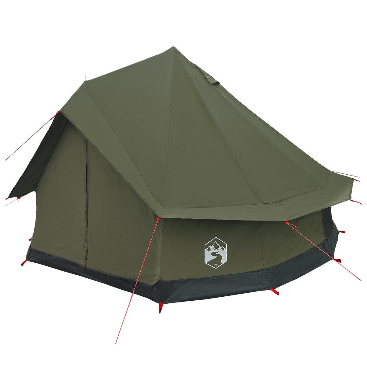 Family Tent Polycotton Army green 8-Person