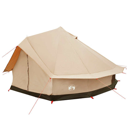 vidaXL Family Tent 10-Person Cream Polycotton 3