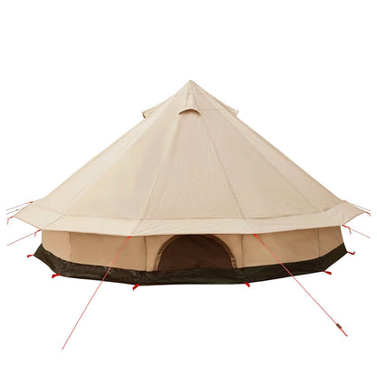 vidaXL Family Tent 10-Person Cream Polycotton 6