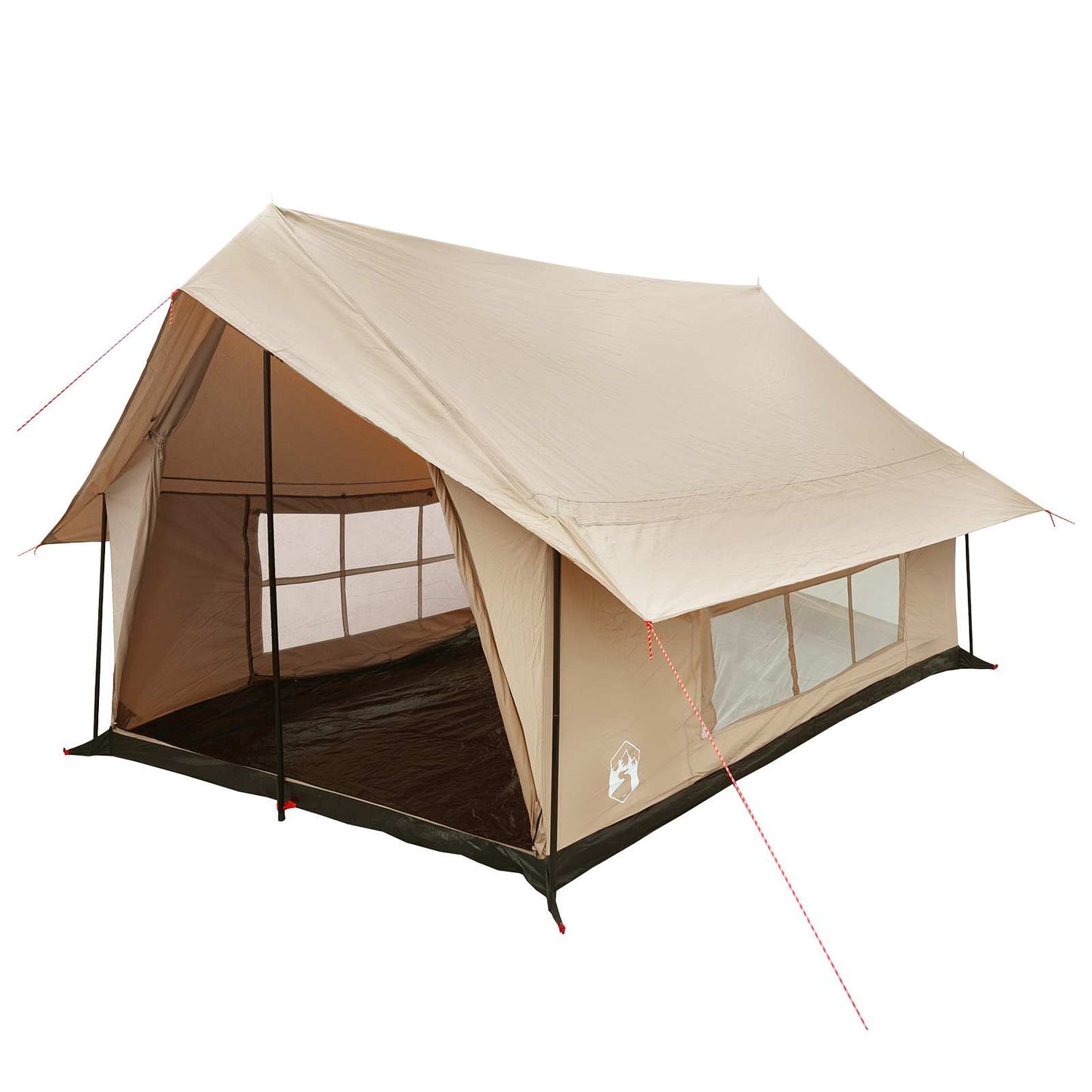 vidaXL Cabin Tent Cream 340 x 246 x 210 cm Polycotton 2