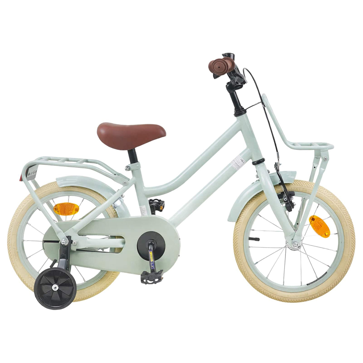 Kids Bike for 2-4 Years Old Light Green 14 inches