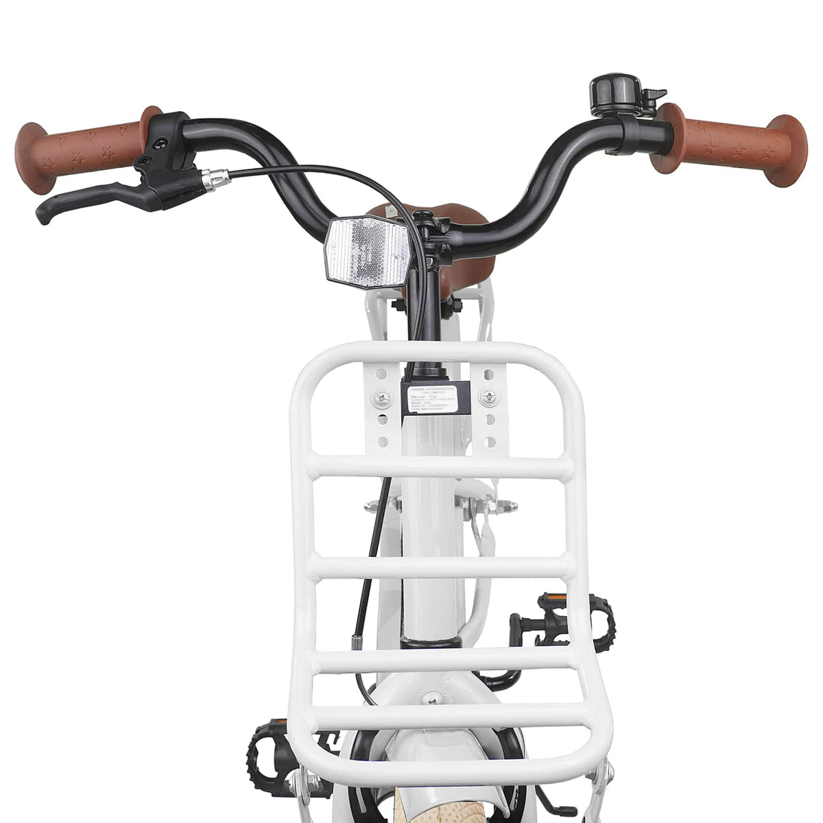 Kids Bike for 2-4 Years Old White 20 inches