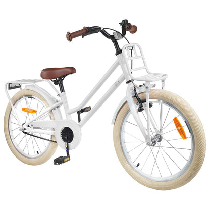 Kids Bike for 2-4 Years Old White 20 inches