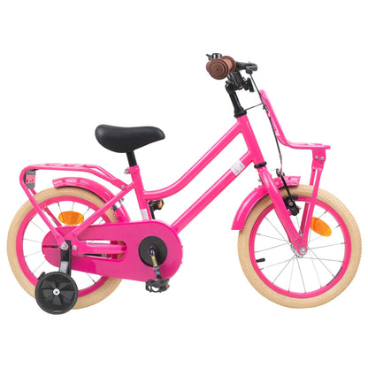 Kids Bike for 2-4 Years Old Dark Pink 12 inches
