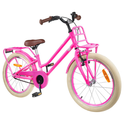 vidaXL Kids Bike 20 Inches for 6-11 Years Old Dark Pink 2