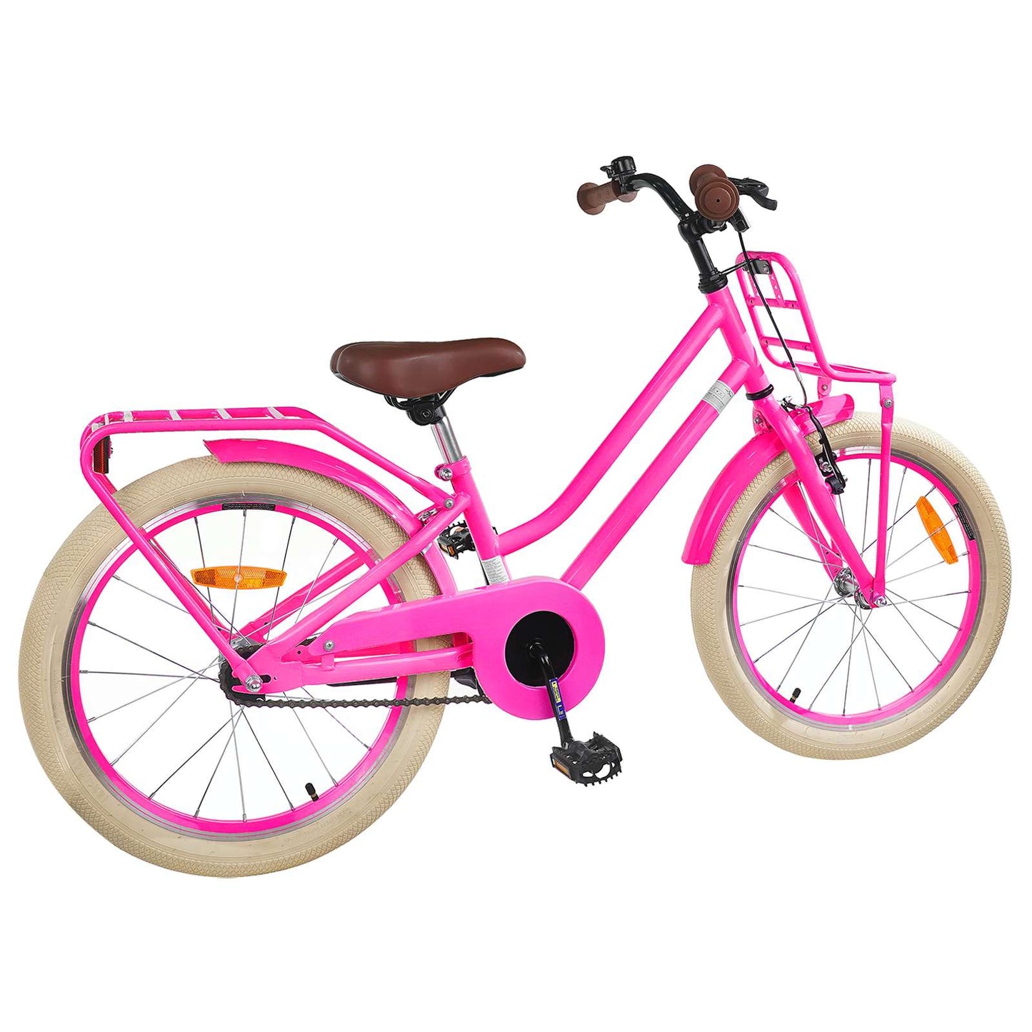 vidaXL Kids Bike 20 Inches for 6-11 Years Old Dark Pink 3