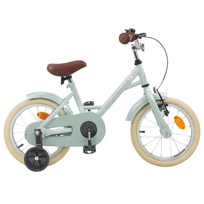 Kids Bike for 2-4 Years Old Light Green 14 inches