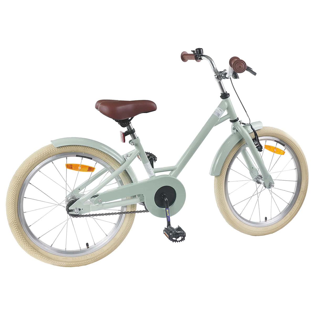 vidaXL Kids Bike 20 Inches for 6-11 Years Old Light Green 3