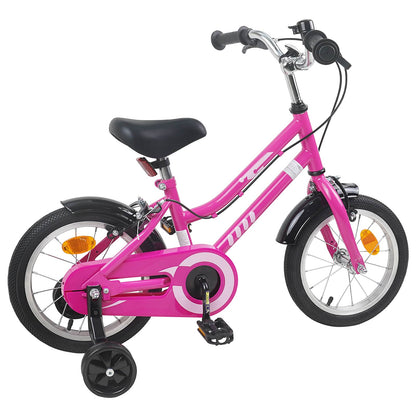 Kids Bike for 2-4 Years Old Pink black 12 inches