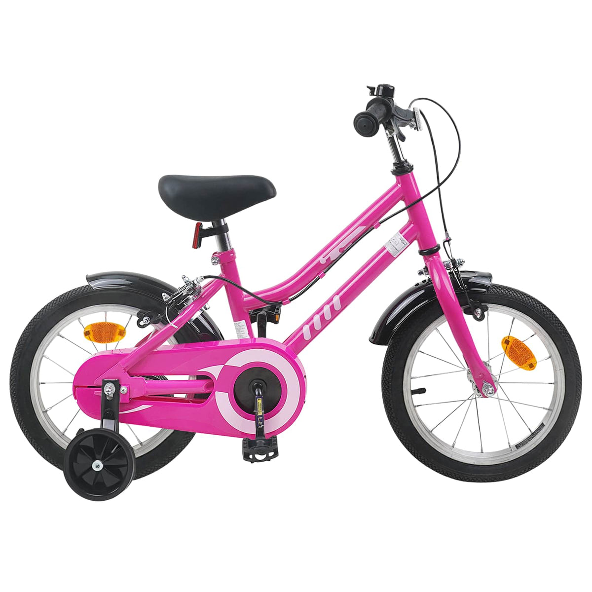 Kids Bike for 2-4 Years Old Pink black 16 inches