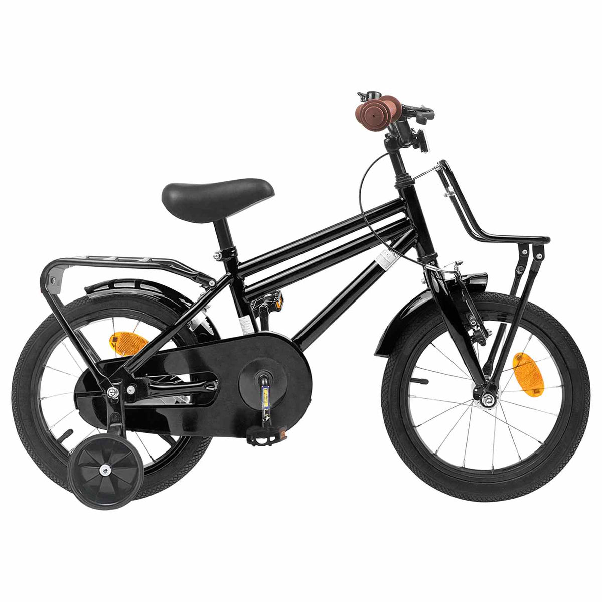 Kids Bike for 2-4 Years Old Black 14 inches
