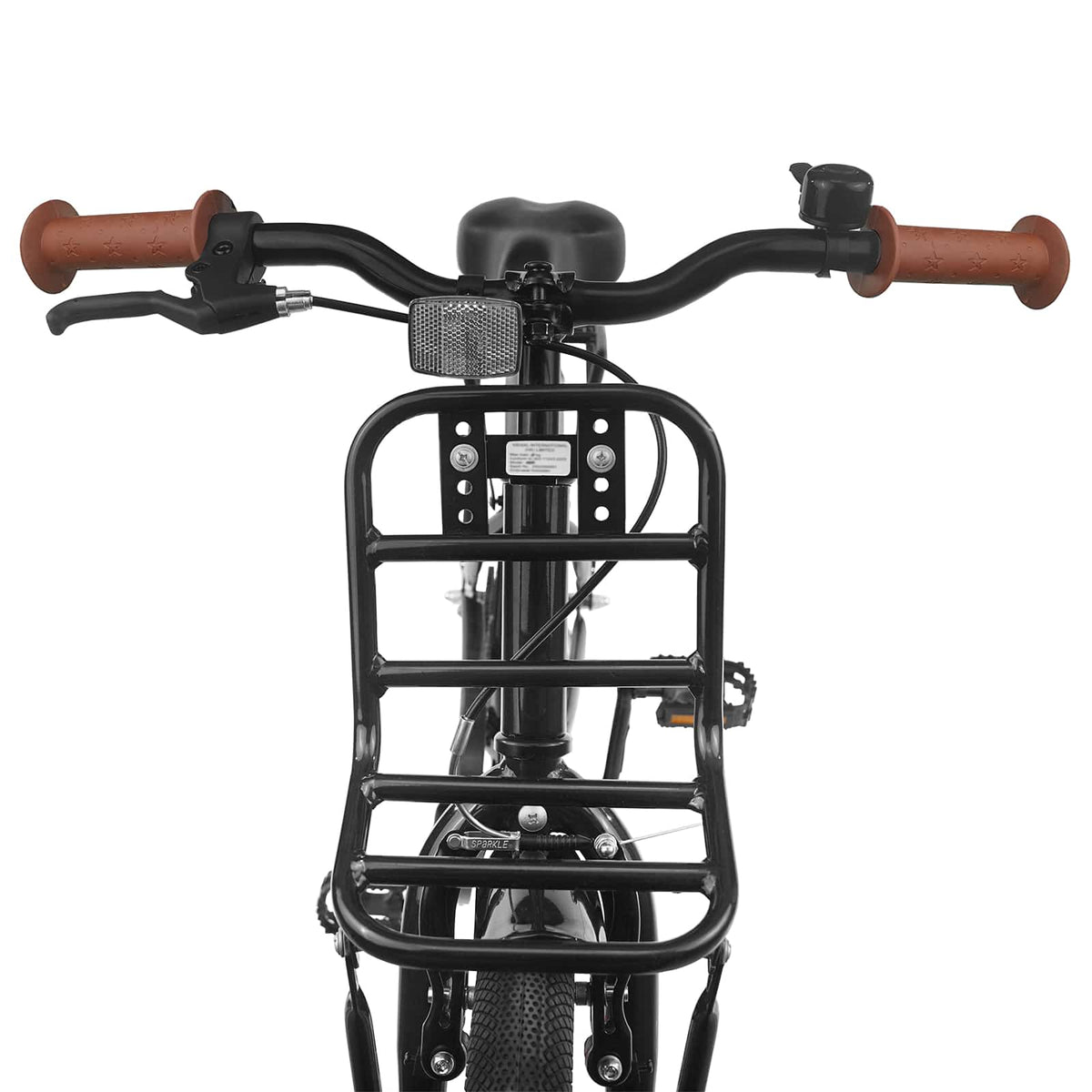 vidaXL Kids Bike 22 Inches for 7-12 Years Old Black 5