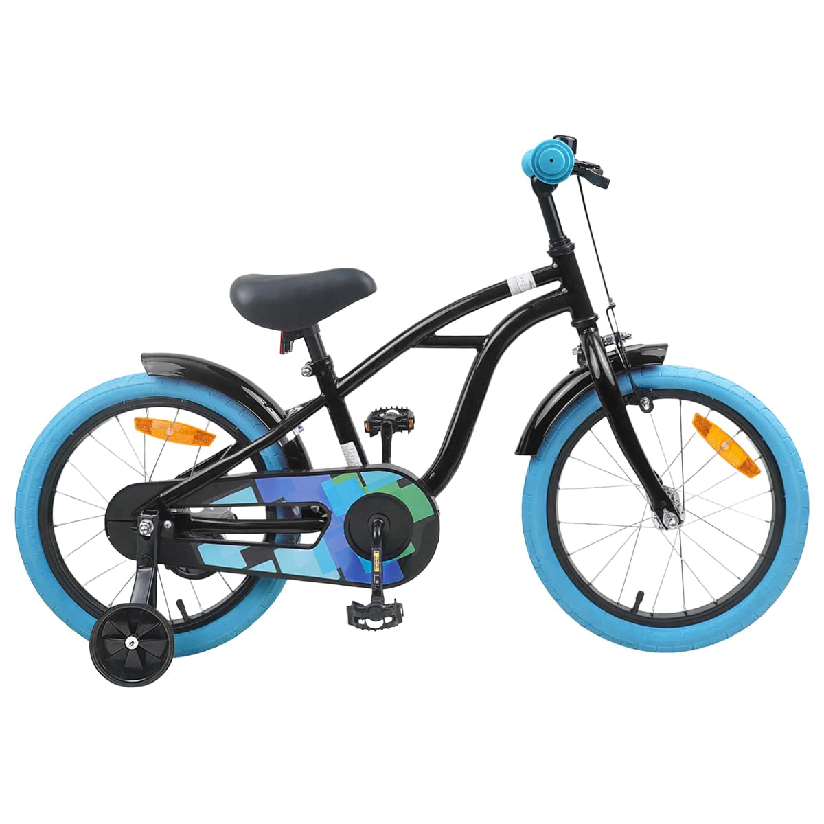 Kids Bike for 4-6 Years Old Black 16 inches