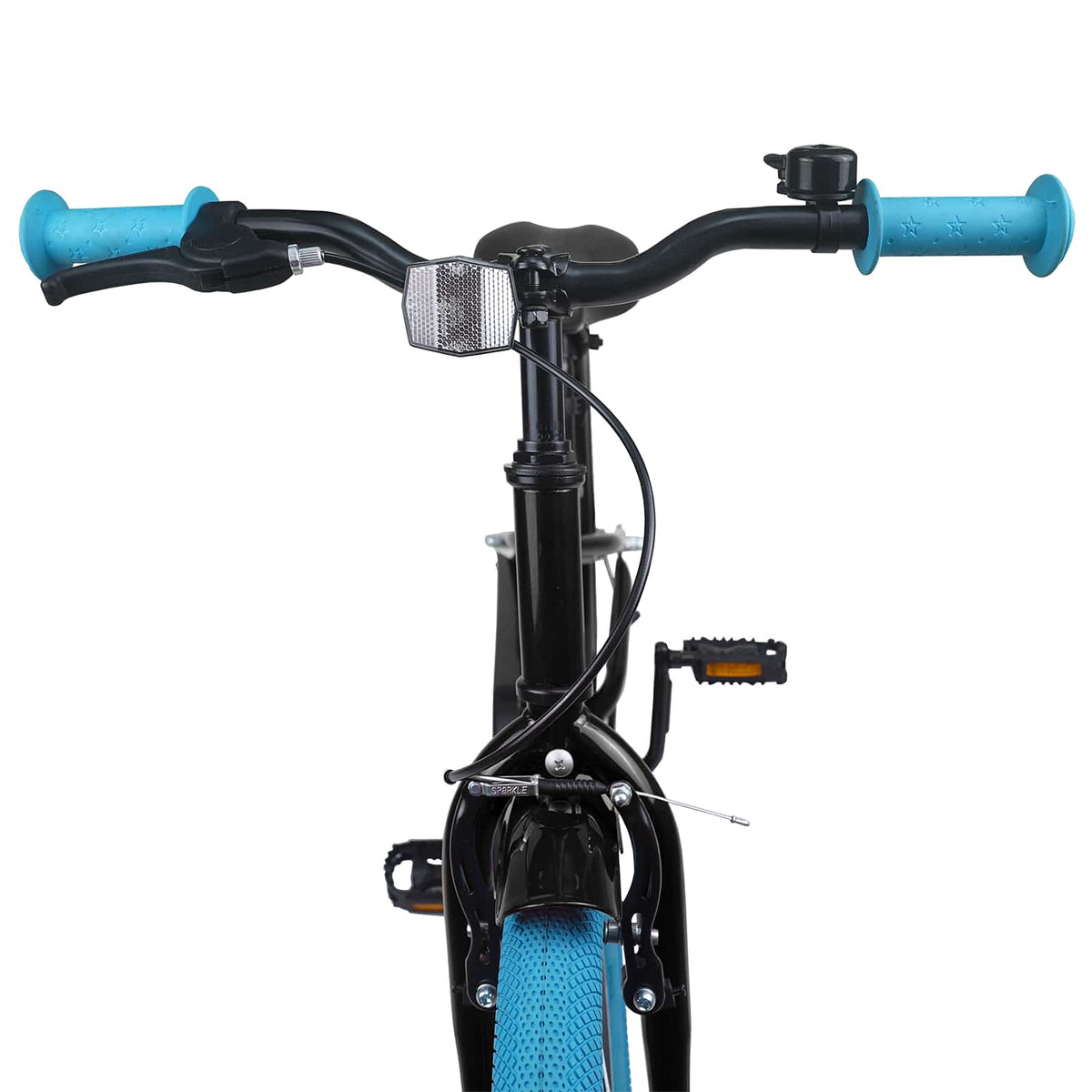 vidaXL Kids Bike 22 Inches for 7-12 Years Old Black 5