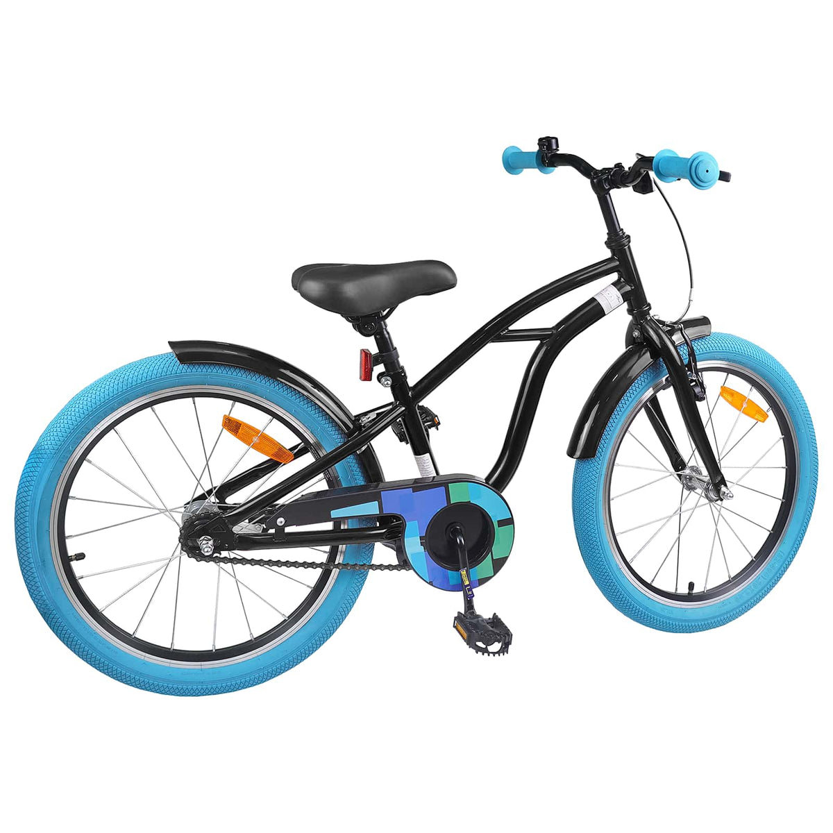 Kids Bike for 4-6 Years Old Black 22 inches
