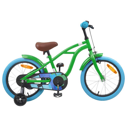 Kids Bike for 4-6 Years Old Green 16 inches
