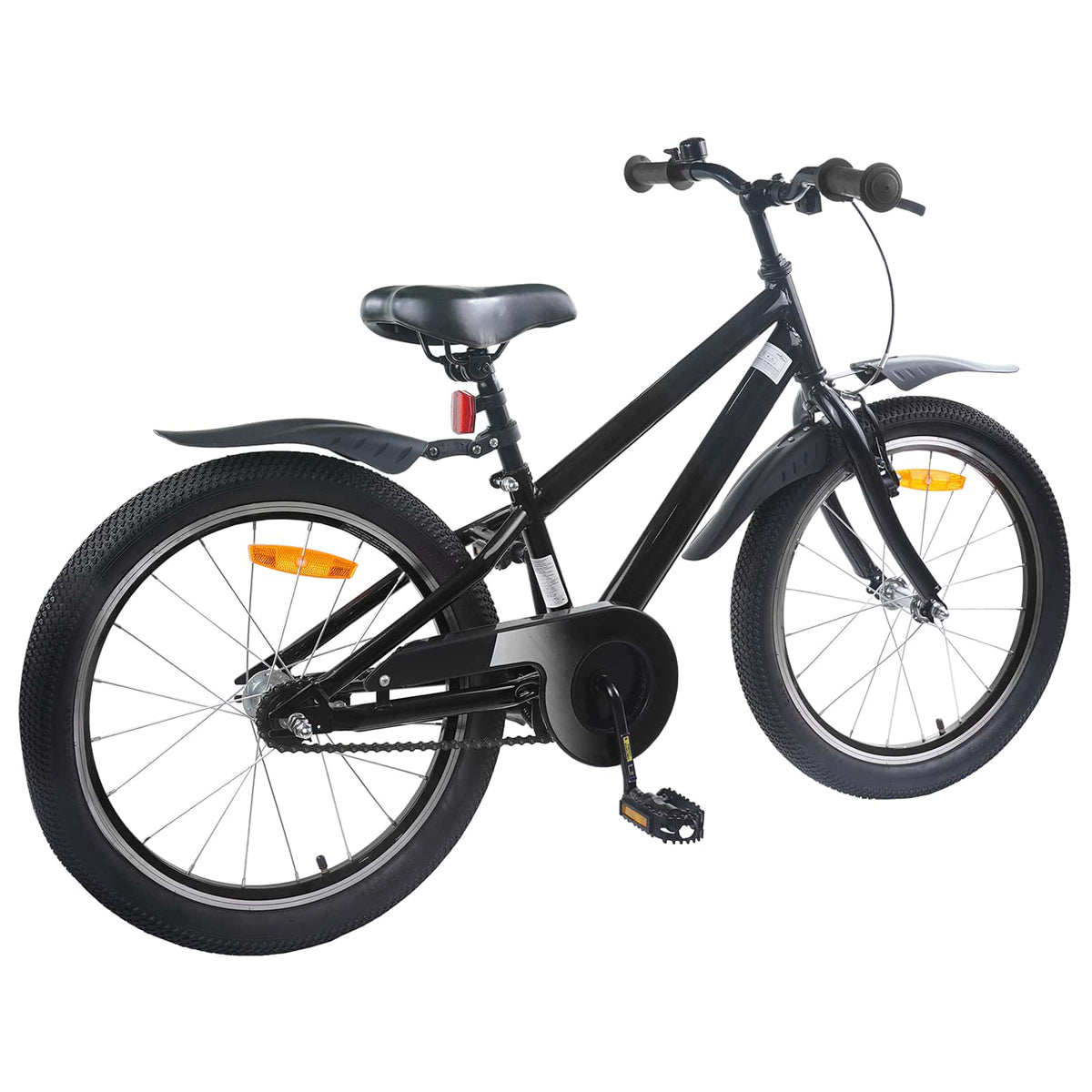 vidaXL Kids Bike 20 Inches for 6-11 Years Old Black 3