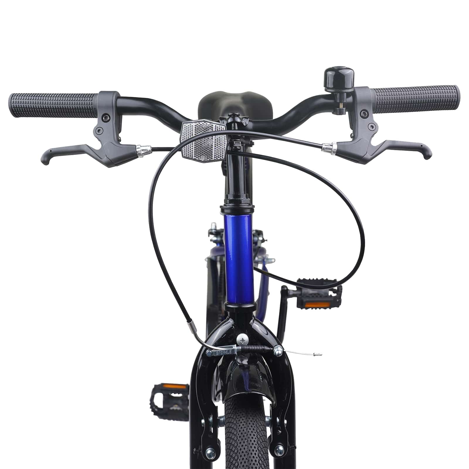 vidaXL Kids Bike 24 Inches for 8-12 Years Old Blue Black 5