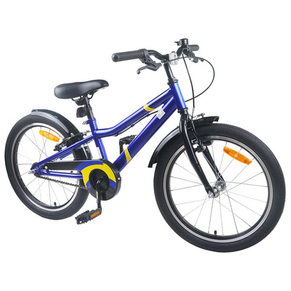 vidaXL Kids Bike 24 Inches for 8-12 Years Old Blue Black 2