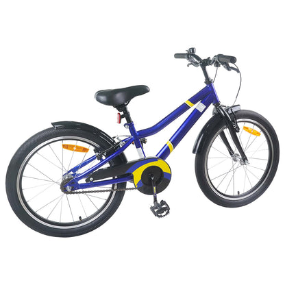 vidaXL Kids Bike 24 Inches for 8-12 Years Old Blue Black 3