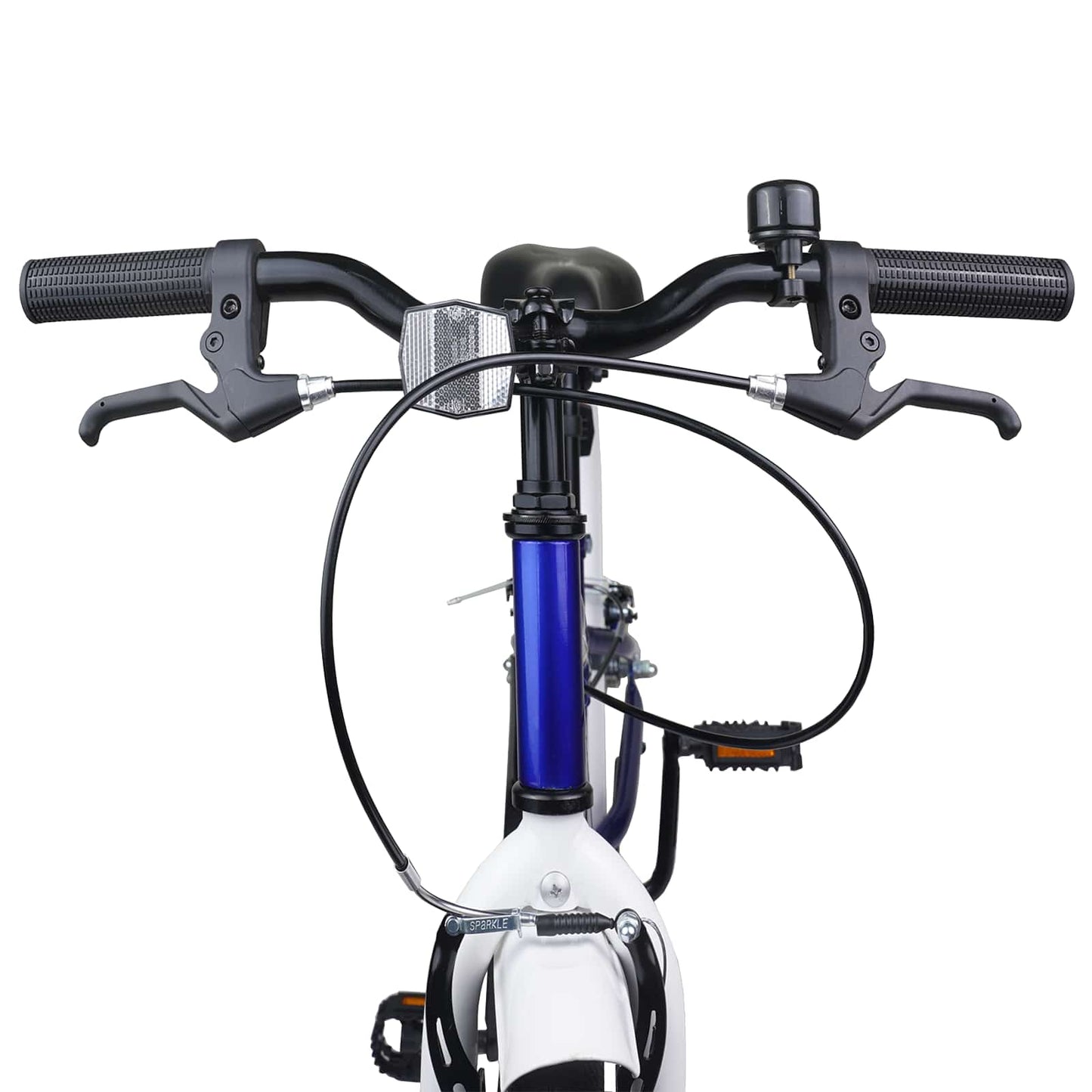 vidaXL Kids Bike 24 Inches for 8-12 Years Old Blue White 5