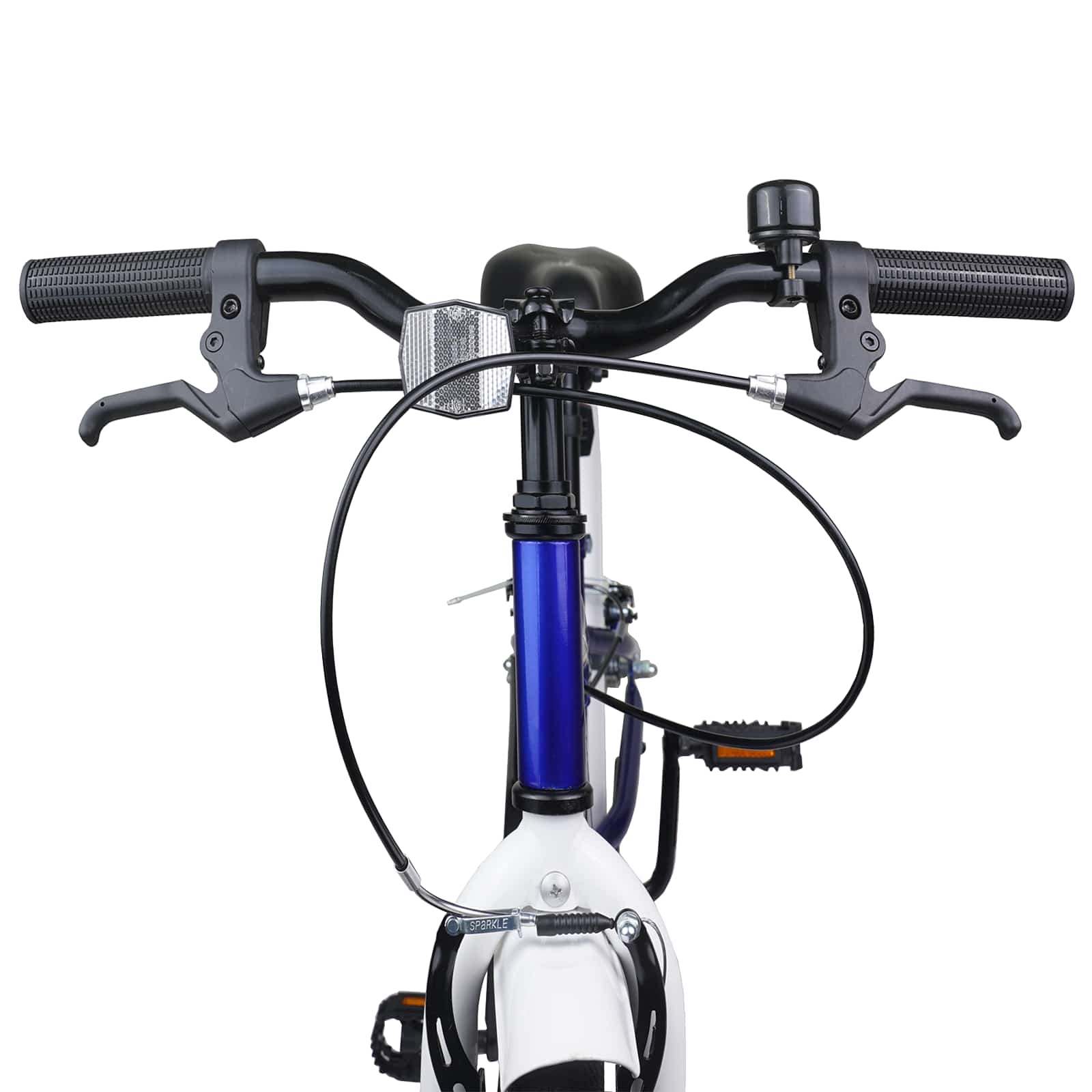 vidaXL Kids Bike 24 Inches for 8-12 Years Old Blue White 5