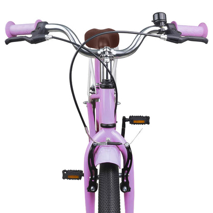 vidaXL Kids Bike 20 Inches for 6-11 Years Old Purple 5