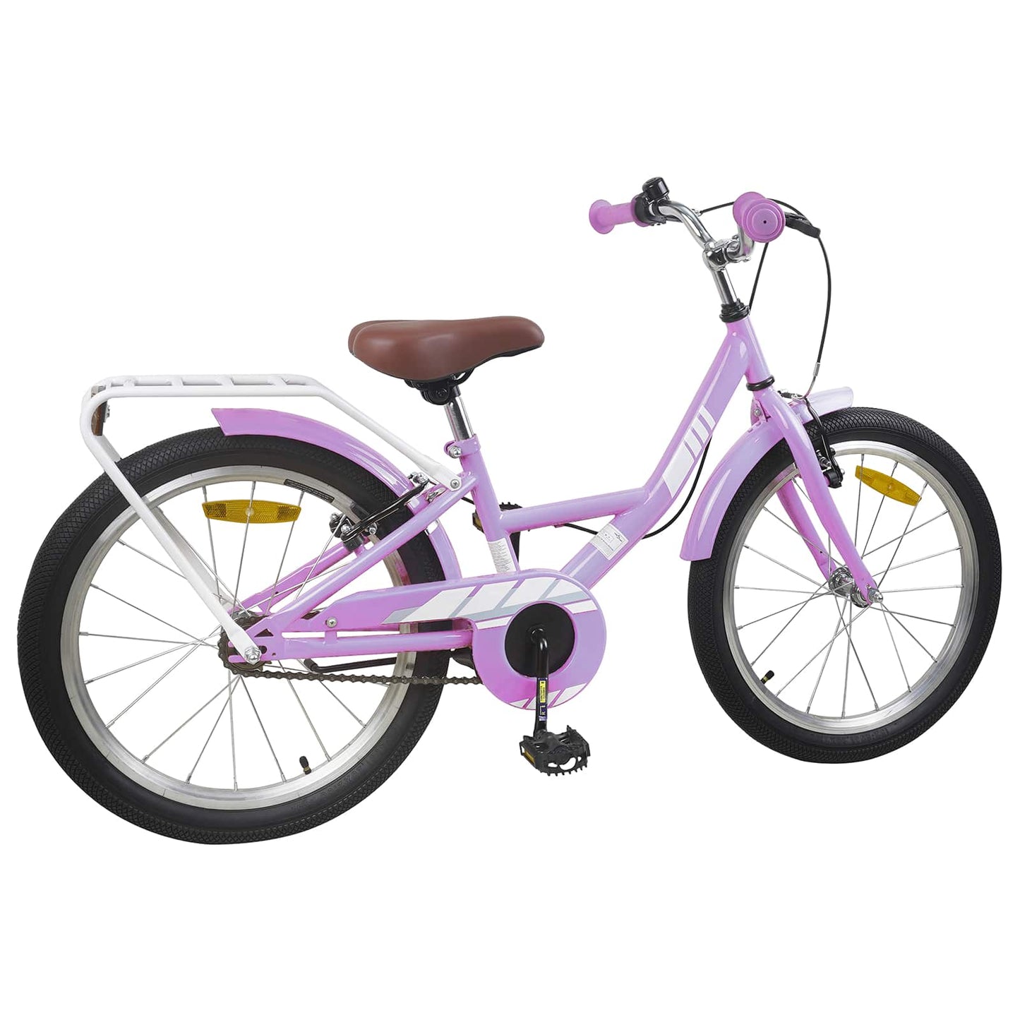 vidaXL Kids Bike 20 Inches for 6-11 Years Old Purple 3