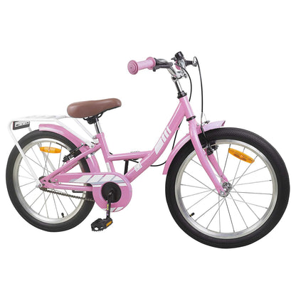 vidaXL Kids Bike 20 Inches for 6-11 Years Old Light Pink 2