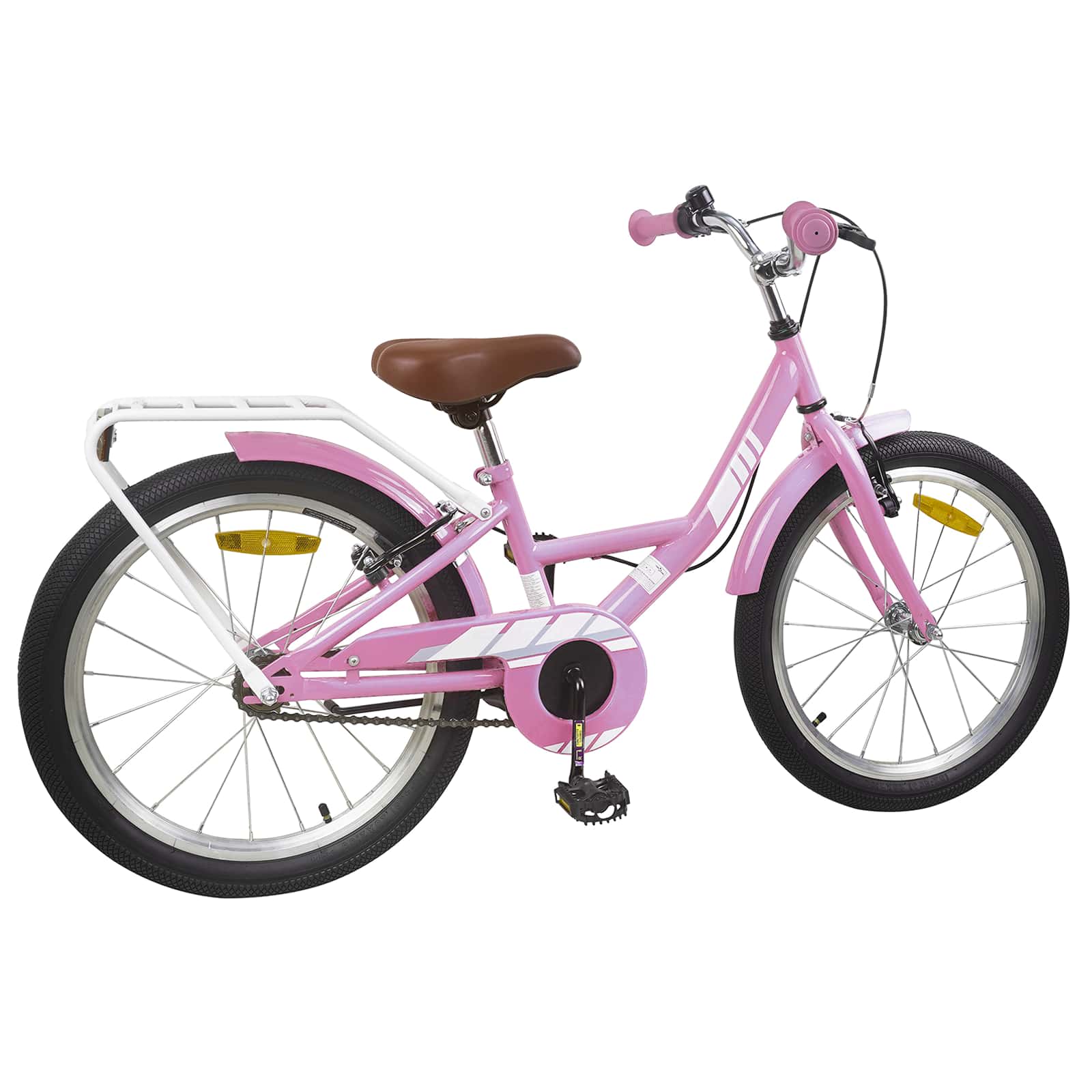 vidaXL Kids Bike 20 Inches for 6-11 Years Old Light Pink 3