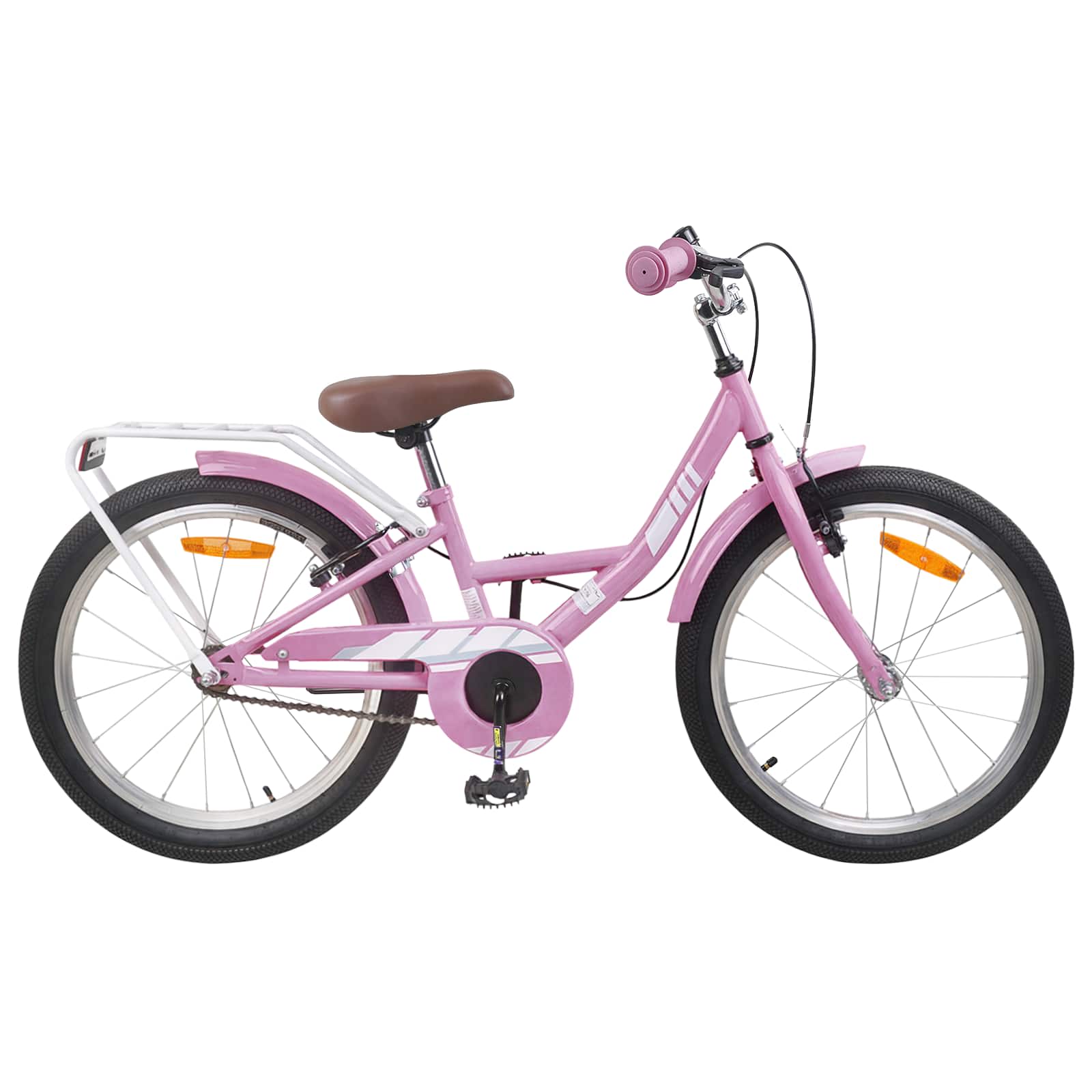 vidaXL Kids Bike 20 Inches for 6-11 Years Old Light Pink 1