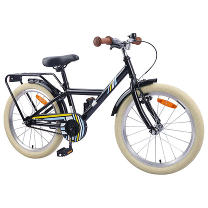 Kids Bike for 2-4 Years Old Black 24 inches