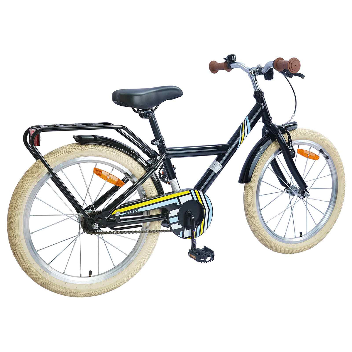 Kids Bike for 2-4 Years Old Black 24 inches