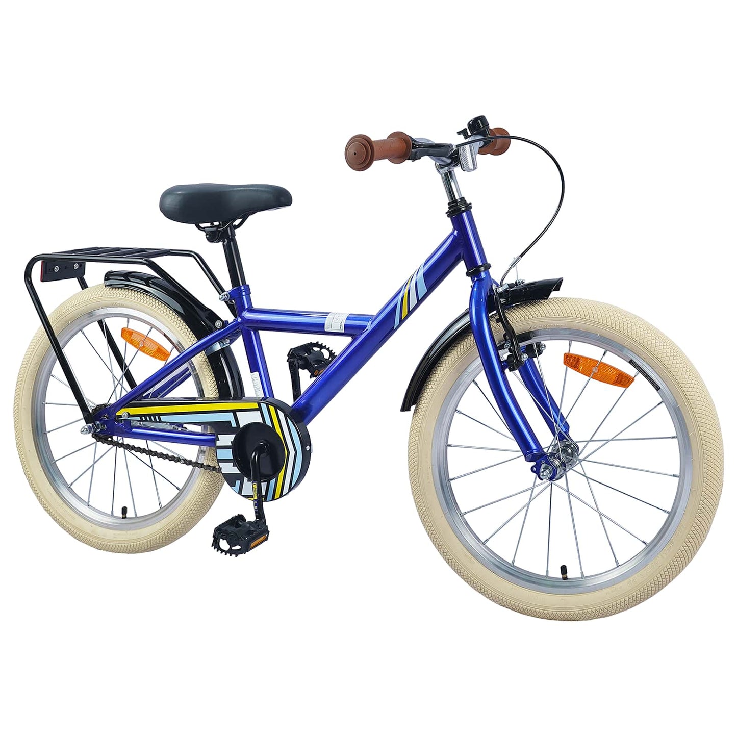 vidaXL Kids Bike 24 Inches for 8-12 Years Old Dark Blue 2