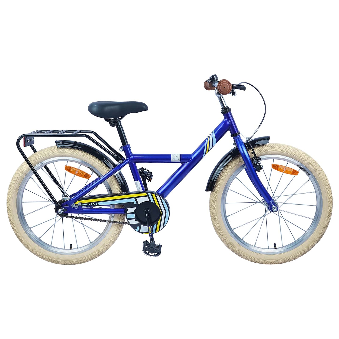 vidaXL Kids Bike 24 Inches for 8-12 Years Old Dark Blue 1