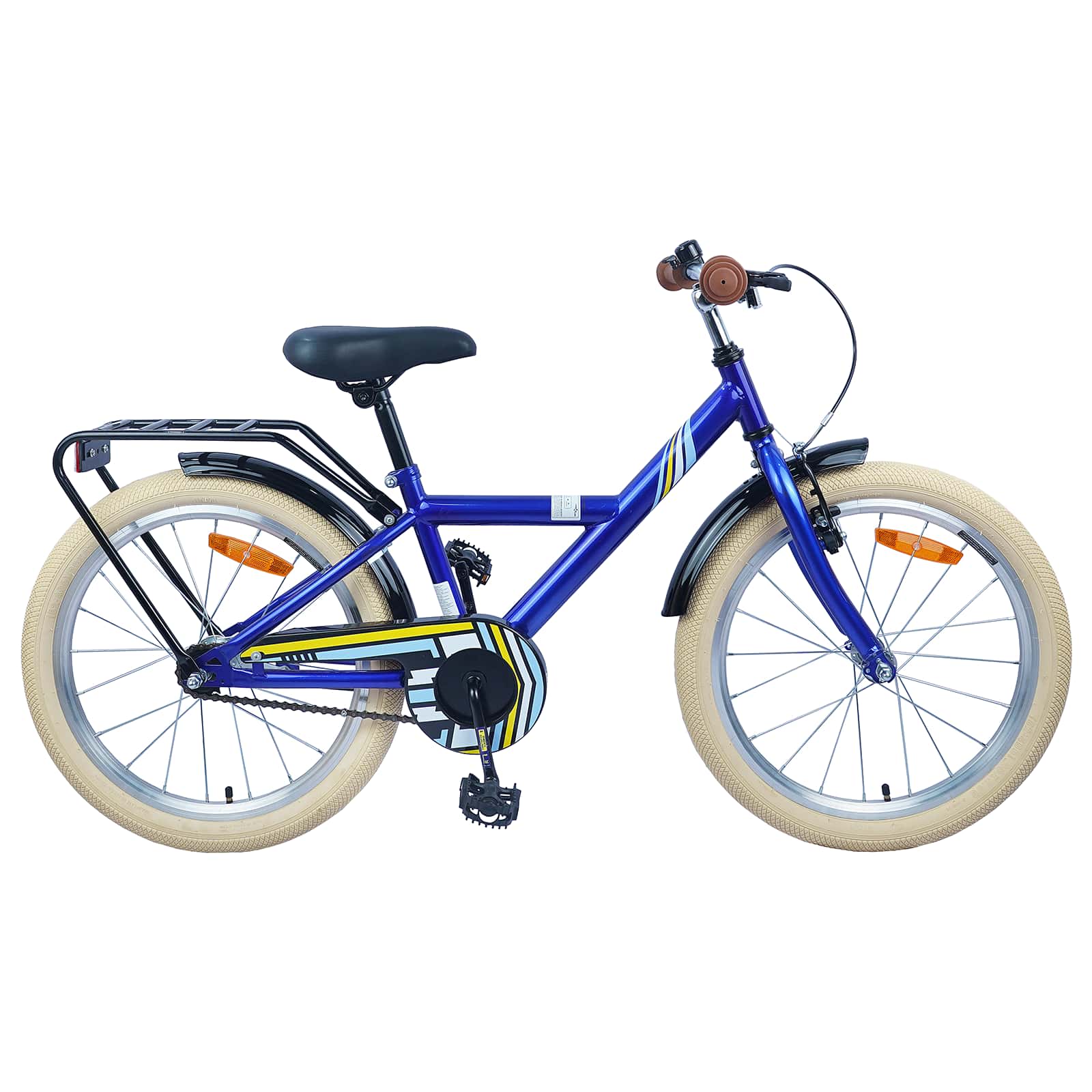 vidaXL Kids Bike 24 Inches for 8-12 Years Old Dark Blue 1