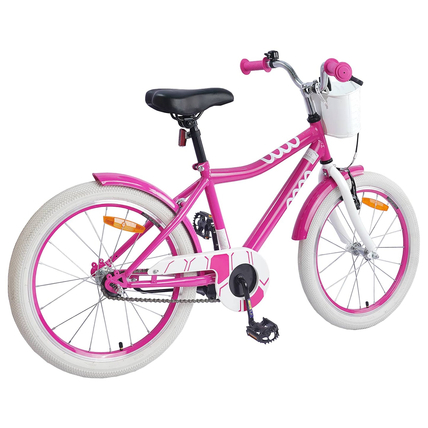 vidaXL Kids Bike 20 Inches for 6-11 Years Old Pink 3