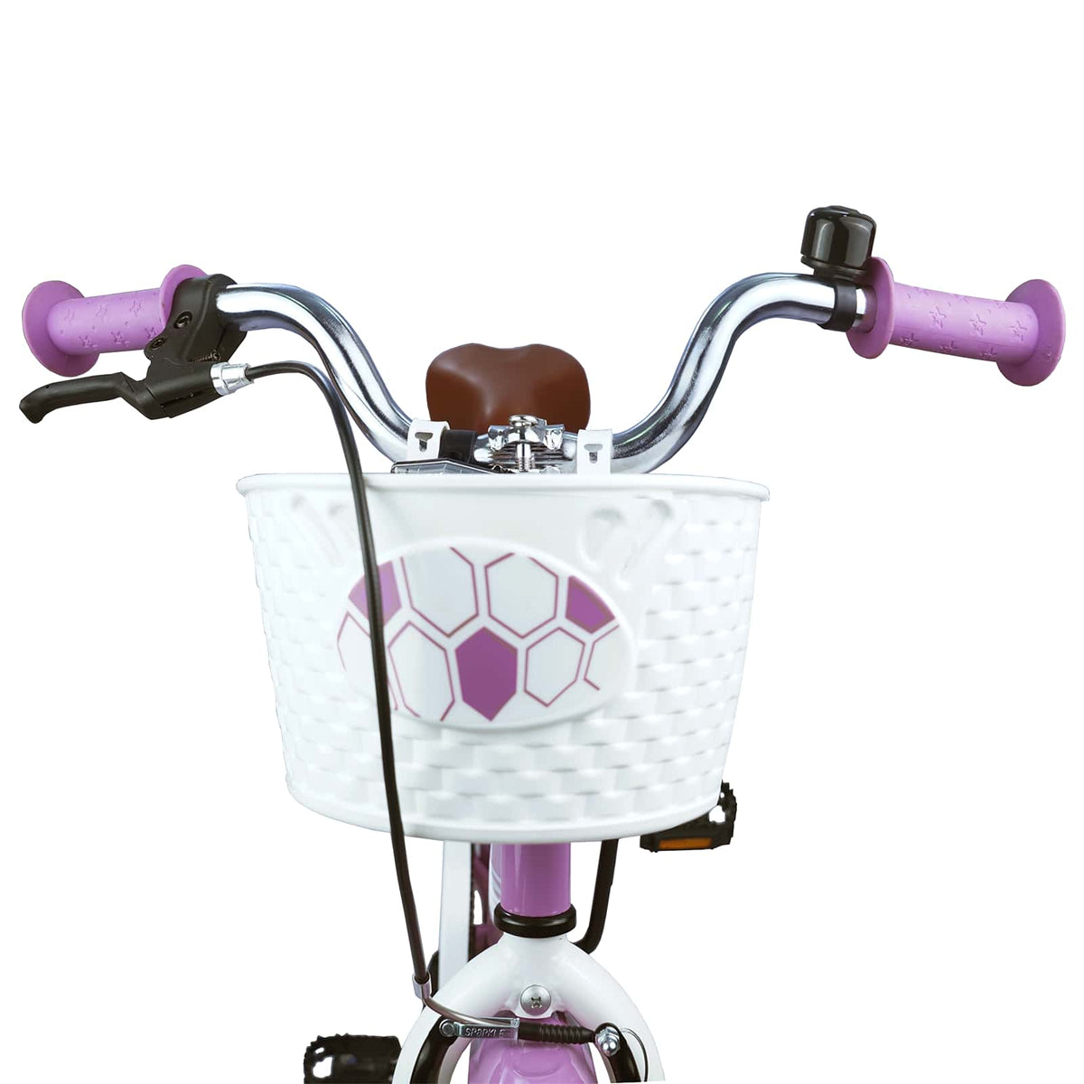 vidaXL Kids Bike 18 Inches for 5-7 Years Old Purple 5