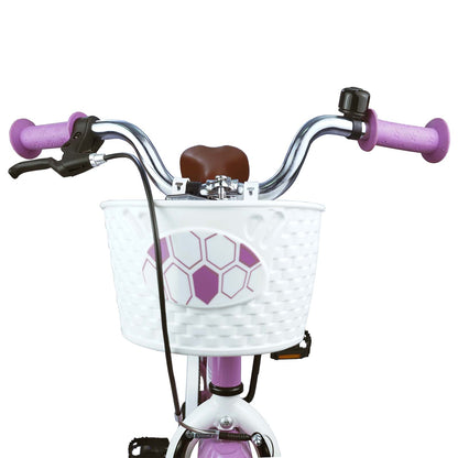 vidaXL Kids Bike 18 Inches for 5-7 Years Old Purple 5