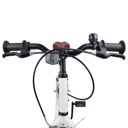 vidaXL Kids Bike 24 Inches for 8-12 Years Old white 5