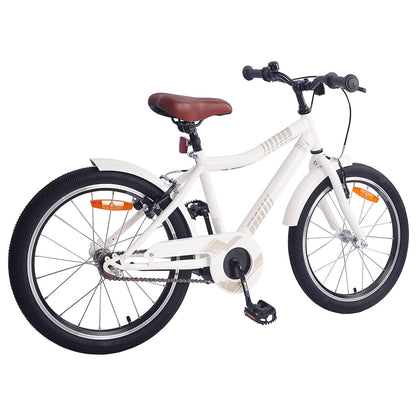 vidaXL Kids Bike 24 Inches for 8-12 Years Old white 3