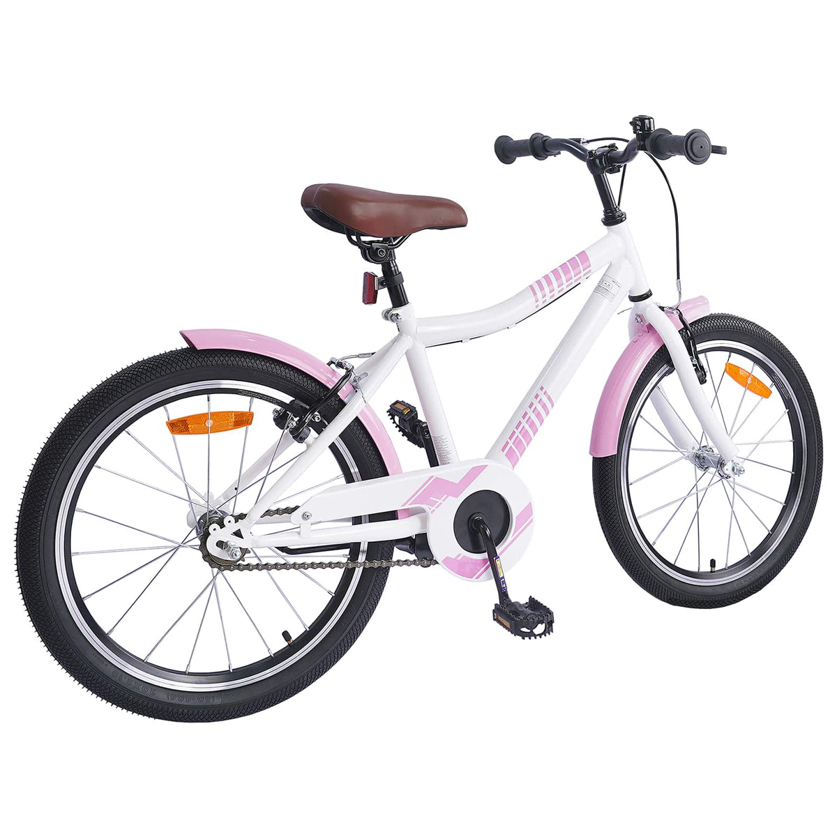 vidaXL Kids Bike 20 Inches for 6-11 Years Old Light Pink 3