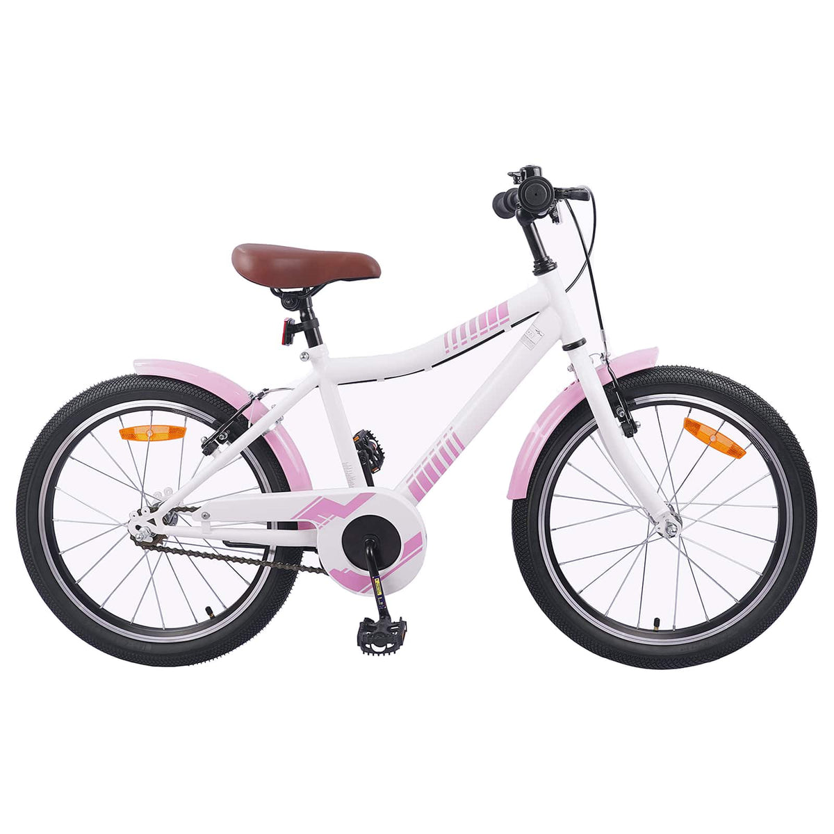 vidaXL Kids Bike 24 Inches for 8-12 Years Old Light Pink 1
