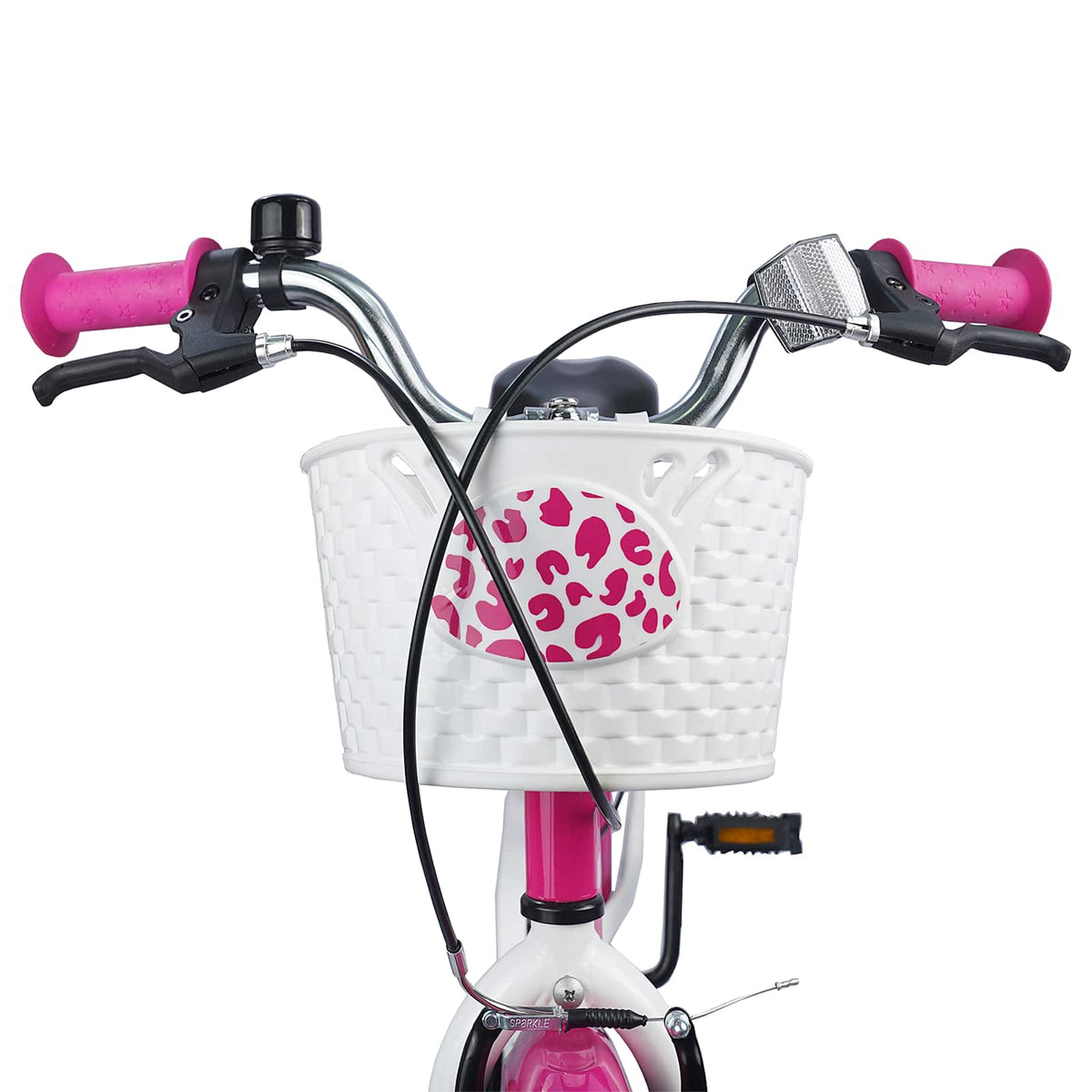 vidaXL Kids Bike 18 Inches for 5-7 Years Old Pink 5