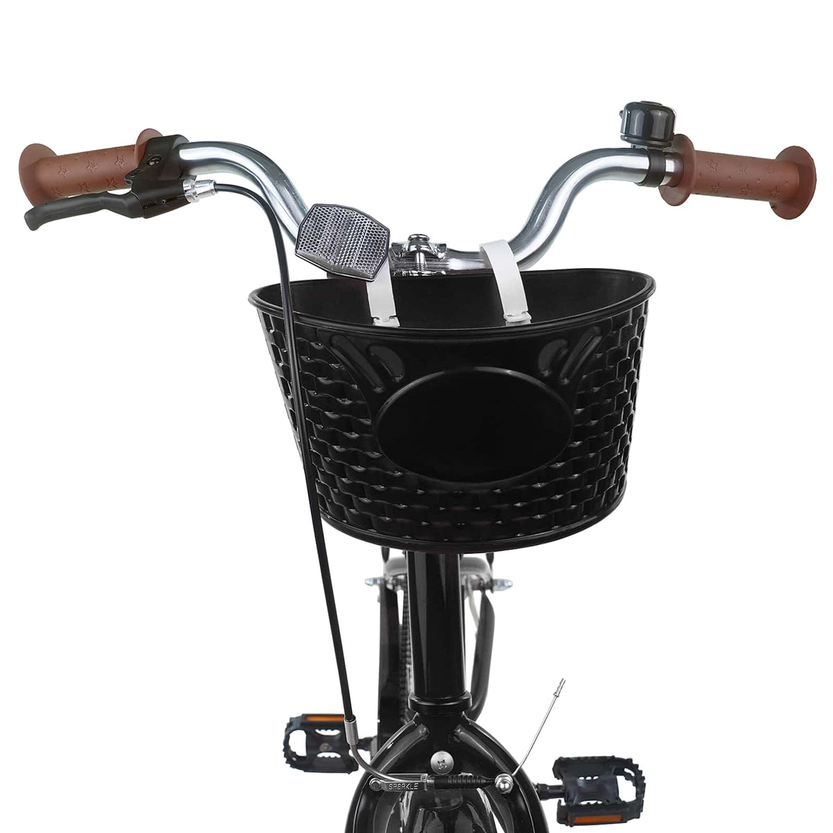 vidaXL Kids Bike 24 Inches for 8-12 Years Old Black 5